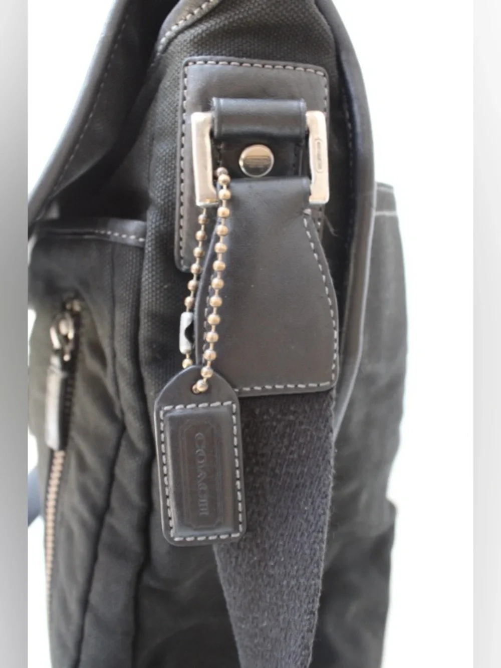 Vintage Coach messenger bag
